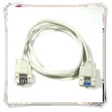 Premium White VGA male to female cable 15 pin monitor extension cable